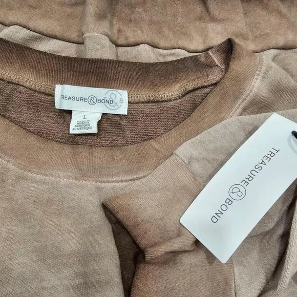 Women's Treasure & Bond Brown Sweatshirt - Size L - Picture 3 of 10
